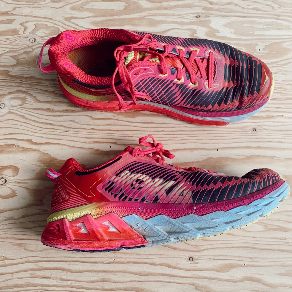 women’s HOKA athletic shoes